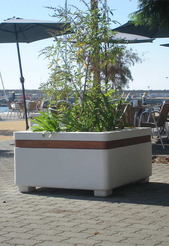 jardineras Diseño de maceta de nuestro equipamiento urbano