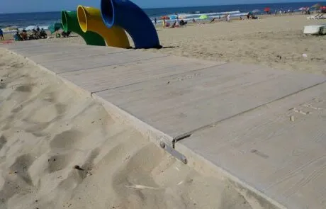 Pasarela de playa